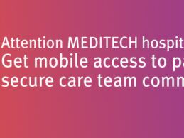 PatientKeeper Integrates with MEDITECH Expanse EHR for Physicians’ Mobile Devices